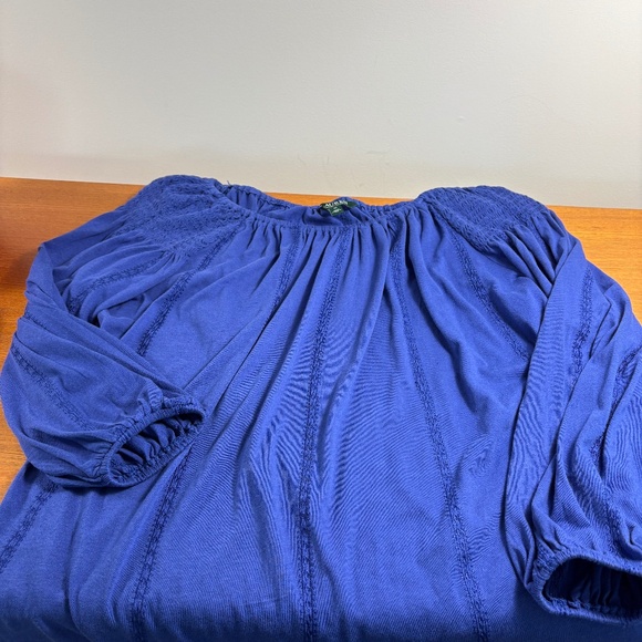 NEW Lauren Ralph Lauren On/Off Shoulder Top - Picture 6 of 9